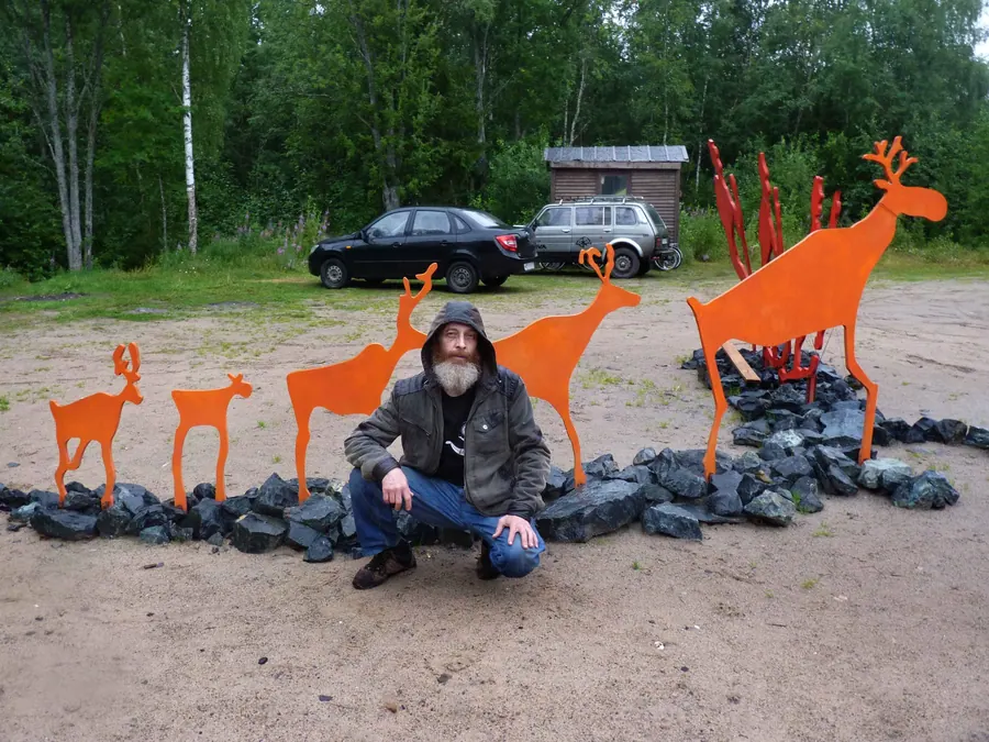 «Белый Шум» или к карело-гиперборейской Утопии — художественная фотография Вячеслава Ларионова (серия «Музыка и перформанс», 2019 г.)