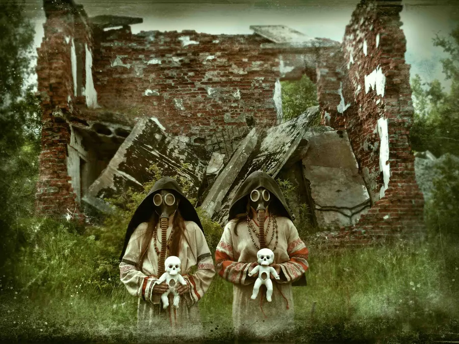 Апокалиптико-мета-абсурдистика — художественная фотография Вячеслава Ларионова (серия «Тексты и мысль», 2021 г.)